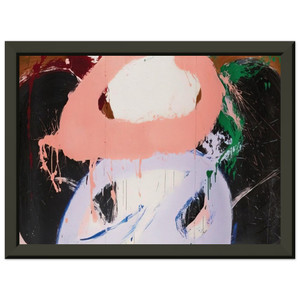 Norman Bluhm  Dhatri II  1971 Premium Metal Framed Art Print / Poster