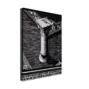 MC Escher  EMBLEMATA SUNDIAL Canvas