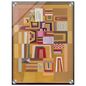 Wassily Kandinsky  COMPENSATION ROSE 1933 Acrylic Print