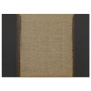 Yun Hyongkeun  Umber Blue  1978 Fine Art Poster / Art Print