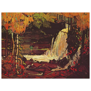 Tom Thomson  WOODLAND WATERFALL 1916 Wood Print