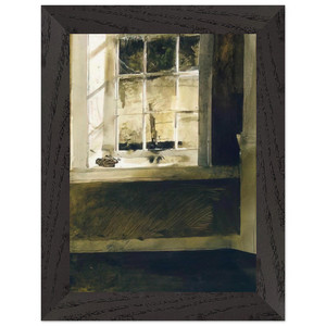 Andrew Wyeth  GROUNDHOG DAY 4 Premium Wooden Framed Art Print / Poster