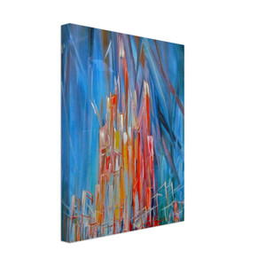 Konrad Zuse  Untitled  Kitsch Canvas