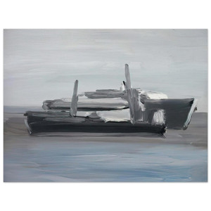 Nicolas de Stael  Marine  Lyrical Abstraction Aluminum Print