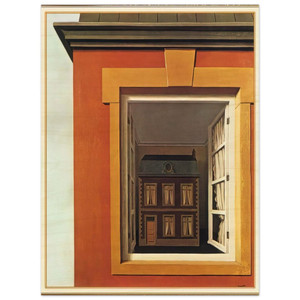 Rene Magritte  IN PRAISE OF DIALECTICS 1937 Wood Print