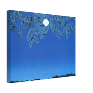 Rene Magritte  THE BLANK PAGE 1967 Canvas