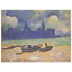 Andre Derain  THE PALACE OF WESTMINSTER 1907 0 Wood Print