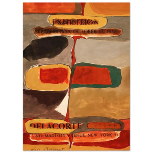 Will Barnet  Untitled  1958 United States Fine Art Poster / Art Print