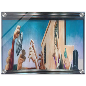 Thomas Hart Benton  OUTREACHING HANDS 1931 Acrylic Print