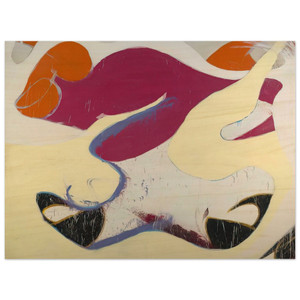 Norman Bluhm  Dido  1973 Wood Print