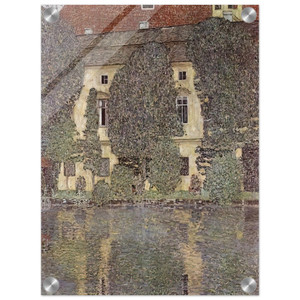 Gustav Klimt  THE SCHLOSS KAMMER ON THE ATTERSEE III 1910 Acrylic Print
