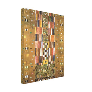 Gustav Klimt  DESIGN FOR THE STOCLETFRIES Canvas
