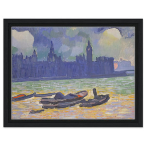 Andre Derain  THE PALACE OF WESTMINSTER 1907 0 Framed Canvas