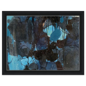 Jiro Yoshihara  Untitled  1950 N5 Framed Canvas