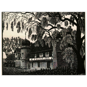 MC Escher  ESCHER 12 Wood Print