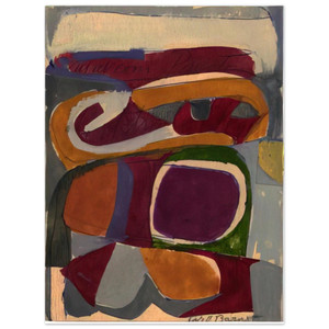 Will Barnet  Untitled  c1959 United States Aluminum Print