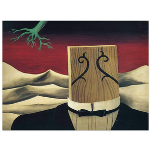 Rene Magritte  THE CONQUEROR 1926 Wood Print