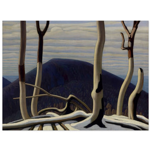 Lawren Harris  Above Lake Superior  1922 Wood Print