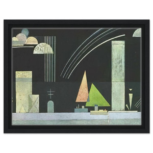 Wassily Kandinsky  AT REST Framed Canvas