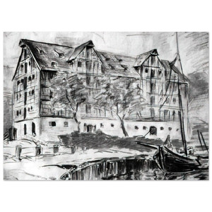 Konrad Zuse  Untitled  1926 Fine Art Poster / Art Print