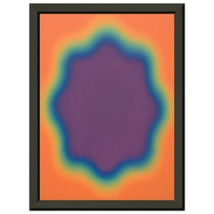 Wojciech Fangor  M39  1969 Premium Metal Framed Art Print / Poster