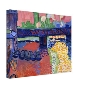 Andre Derain  CHARING CROSS BRIDGE 1906 Canvas