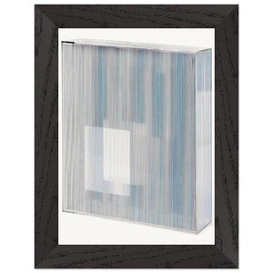 Jesus Rafael Soto  LA BOITE 1967 Premium Wooden Framed Art Print / Poster