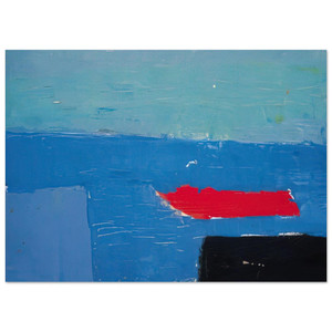 Nicolas de Stael  Bateau  Lyrical Abstraction Fine Art Poster / Art Print