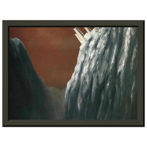 Rene Magritte  NOTDETECTED211402 Premium Metal Framed Art Print / Poster