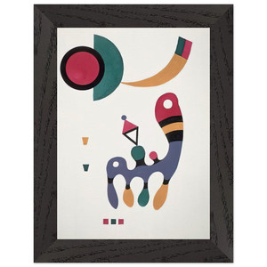 Wassily Kandinsky  COMPOSITION 1944 Premium Wooden Framed Art Print / Poster