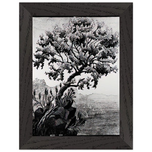 MC Escher  ESCHER 14 Premium Wooden Framed Art Print / Poster