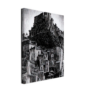 MC Escher  CERRO AL VOLTURNO ABRUZZI JANUARY 1930 1930 Canvas