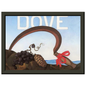 Charles Demuth  Dove Arthur G Dove  1924 Premium Metal Framed Art Print / Poster