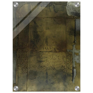 Antoni Tapies  GREY OCHRE 1958 Acrylic Print