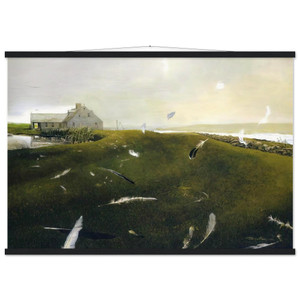 Andrew Wyeth  AIRBORNE Museum-Quality Matte Paper Poster with Hanger