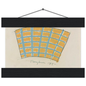 Jeremy Moon  Untitled  1969 N7 Museum-Quality Matte Paper Poster with Hanger