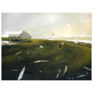 Andrew Wyeth  AIRBORNE Aluminum Print