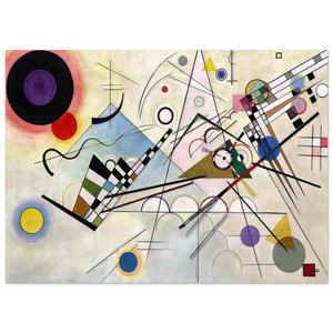 Wassily Kandinsky  COMPOSITION 8 1923 Fine Art Poster / Art Print