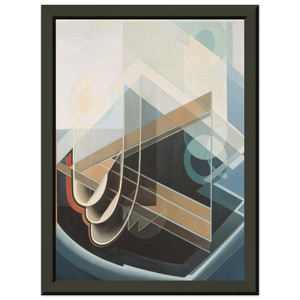 Lawren Harris  Abstract No 7  1939 Premium Metal Framed Art Print / Poster