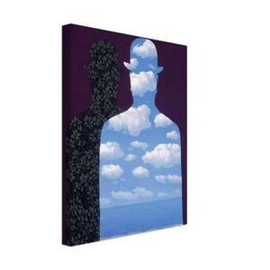 Rene Magritte  HIGH SOCIETY 1962 Canvas
