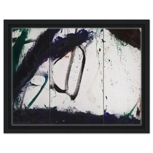 Norman Bluhm  Frozen Summer  1966 Framed Canvas