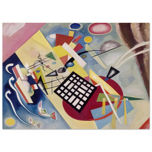 Wassily Kandinsky  BLACK FRAME 1922 Fine Art Poster / Art Print