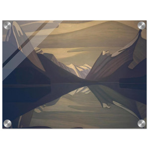 Lawren Harris  Maligne Lake Jasper Park  1924 Acrylic Print