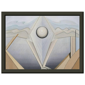 Lawren Harris Abstract Ptg 98 1938 Premium Metal Framed Art Print Poster