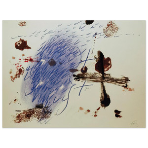 Antoni Tapies  BAN DE LOO COLOGNE 1972 Aluminum Print