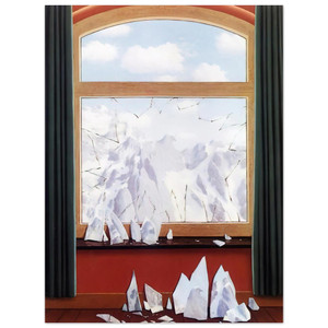 Rene Magritte  THE DOMAIN OF ARNHEIM 1949 Aluminum Print