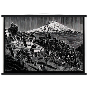 MC Escher  ESCHER 17 Museum-Quality Matte Paper Poster with Hanger