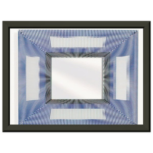 Jesus Rafael Soto  MIRROR 2005 Premium Metal Framed Art Print / Poster