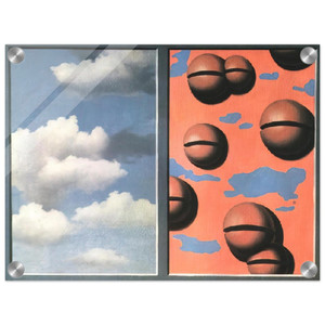 Rene Magritte  PINK BELLES TATTERED SKIES 1930 Acrylic Print