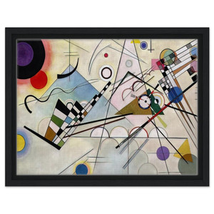 Wassily Kandinsky  COMPOSITION 8 1923 Framed Canvas